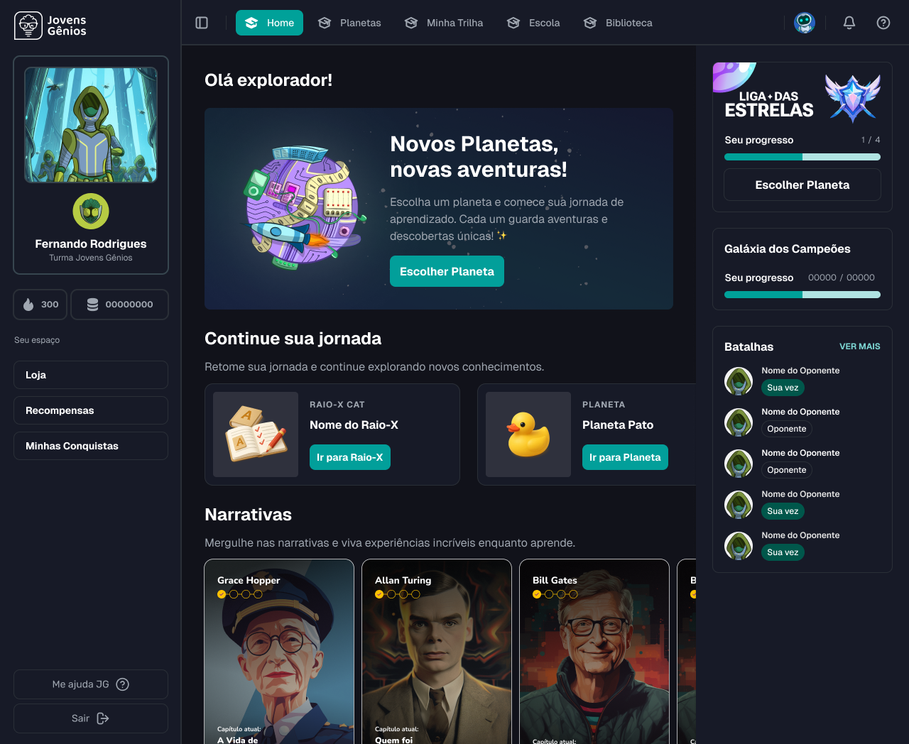 Adaptaí – Jovens Gênios solução 1